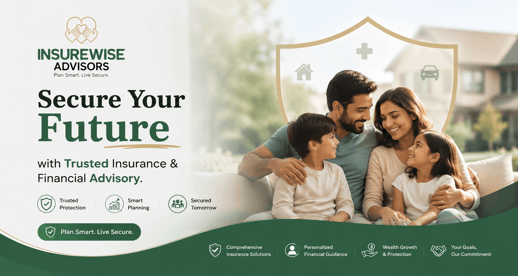 InsureWise Advisors — trusted insurance & financial advisory